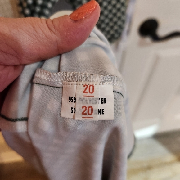 Lady v london green gingham flutter sleeve wrap dress plus size office casual - Picture 4 of 4